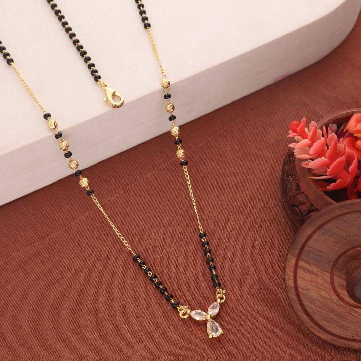 Micro gold polish manglsutra 2053 Wholesale fashion jewellery